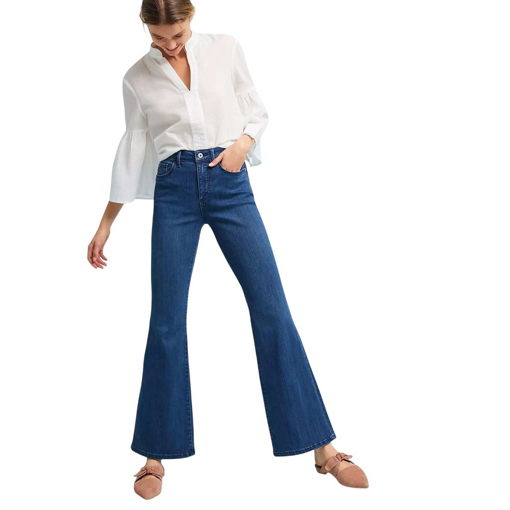 PILCRO Flare Bootcut Jeans Blue‎ Dark Wash Bootcut 16x30 (Flaw) 70s style